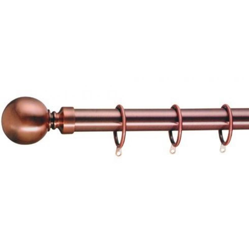Gold Metal Curtain Poles New (Unopened)