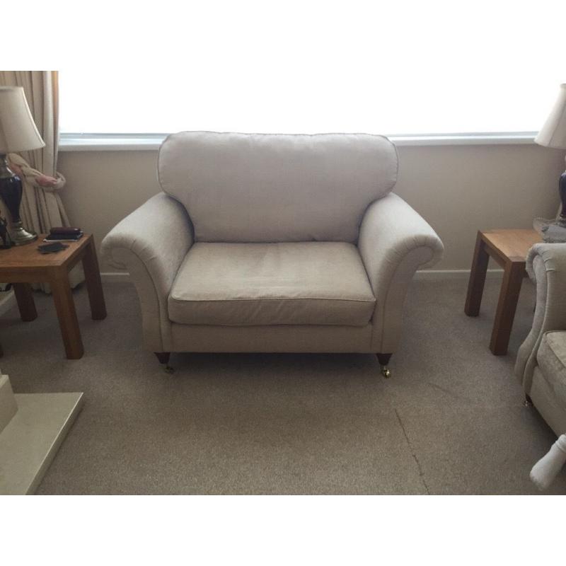 2 seater sofa & snuggle seat