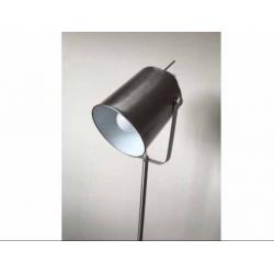 Silver floor lamp