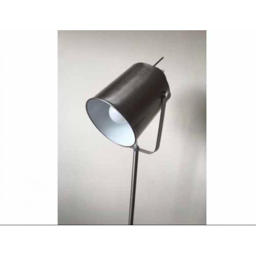 Silver floor lamp