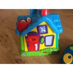 Mickey mouse guitar and house