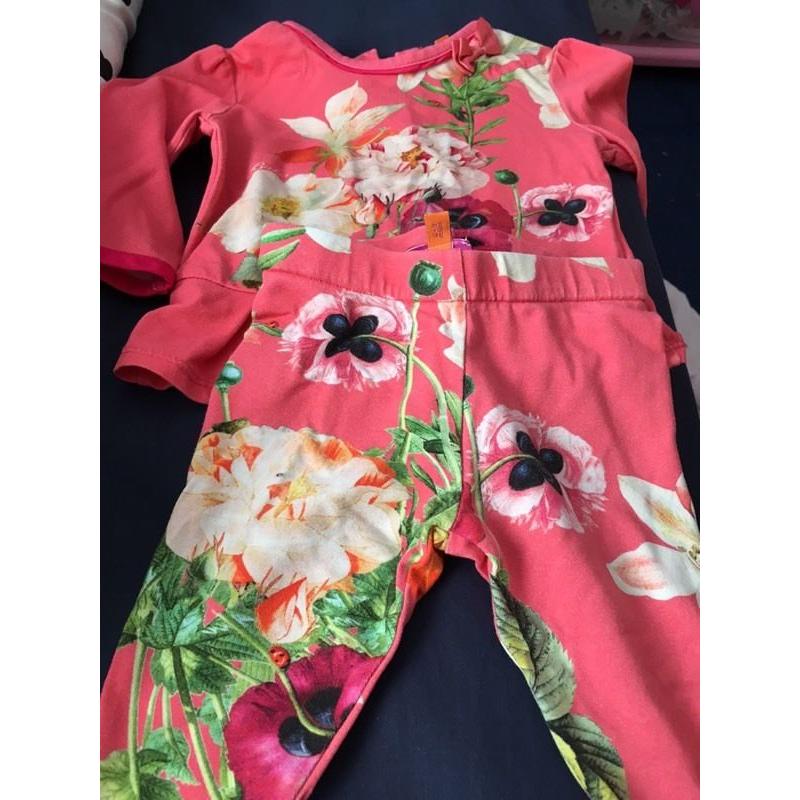Ted baker baby girl outfit 0-3