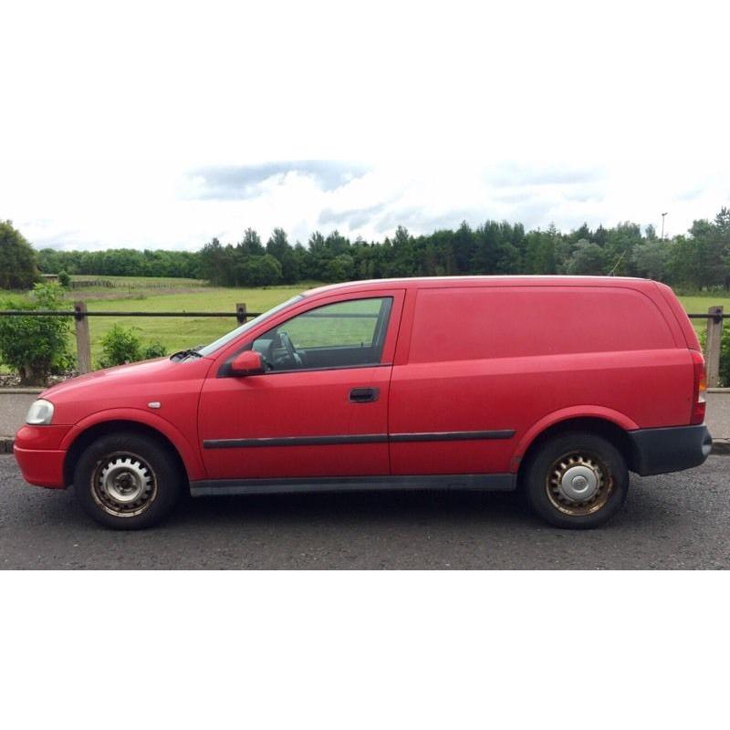 VAN FOR SALE VAUXHALL ASTRA ENVOY CDTI VAN 1.7L (2005) year mot