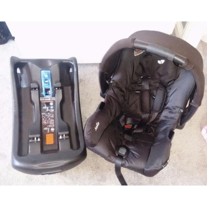 Baby Car seat and base