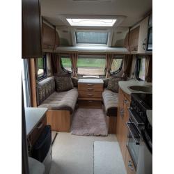 Caravan 2012 swift challenger 620sr 4 berth double axle fixed bed alko hitch Dorema porch awning
