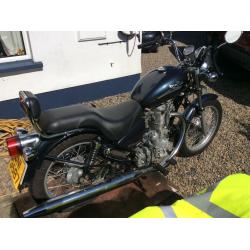 ROYAL ENFIELD THUNDERBIRD 350cc ONLY 279 MILES FROM NEW.