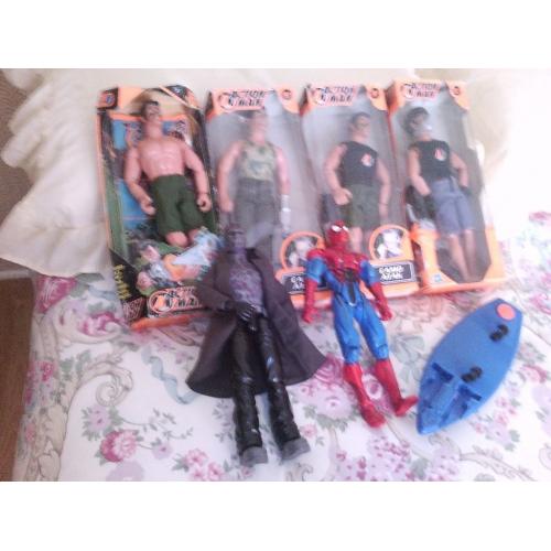 Games ,air craft carrier, action figures