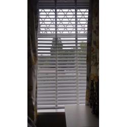 New White Wood Venentian Blinds