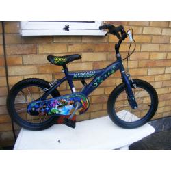 16" WHEEL BOYS BIKE IN WORKING ORDER AGE 4-6