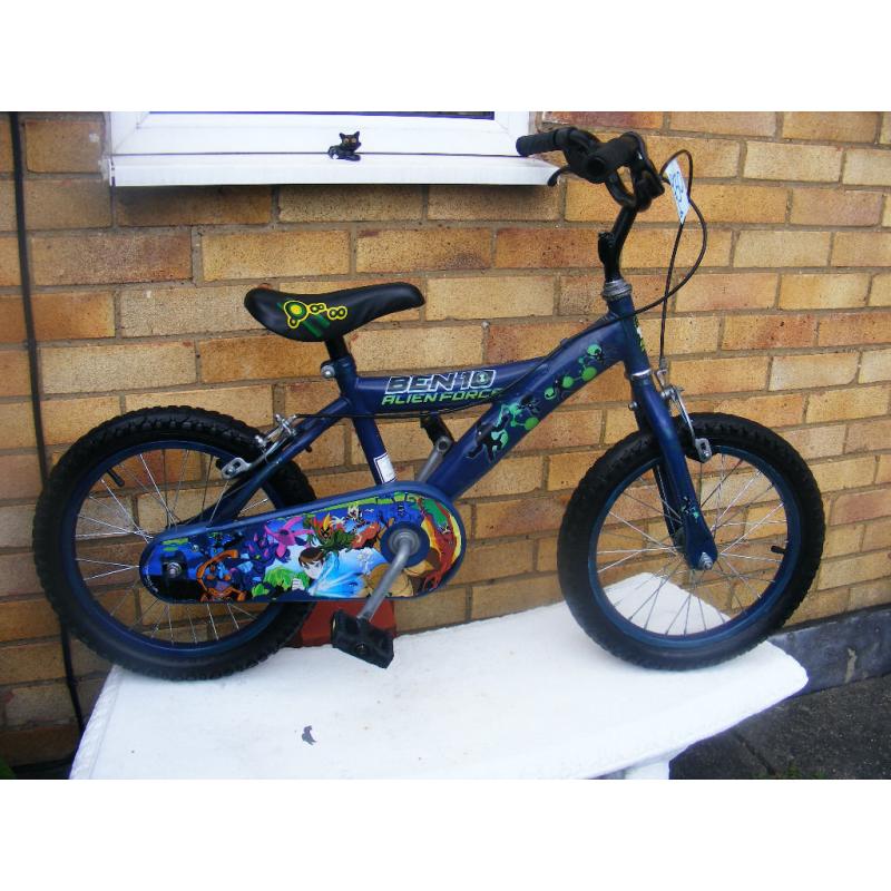 16" WHEEL BOYS BIKE IN WORKING ORDER AGE 4-6