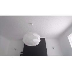 Giant ikea fillsta pendant statement light fitting
