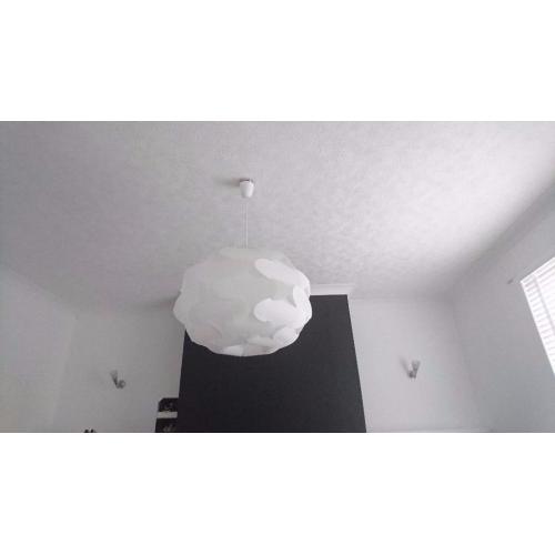 Giant ikea fillsta pendant statement light fitting