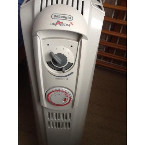 DDelonghi portable oil filled radiator