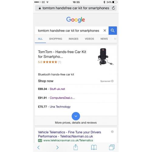 TomTom Hands free car kit