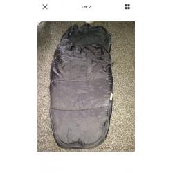 Phil & Teds Sport Cozytoes/Footmuff in black