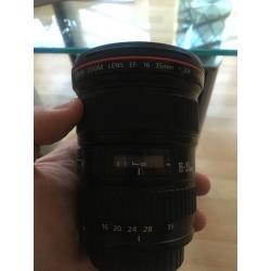 Canon lens 16-35 2.8