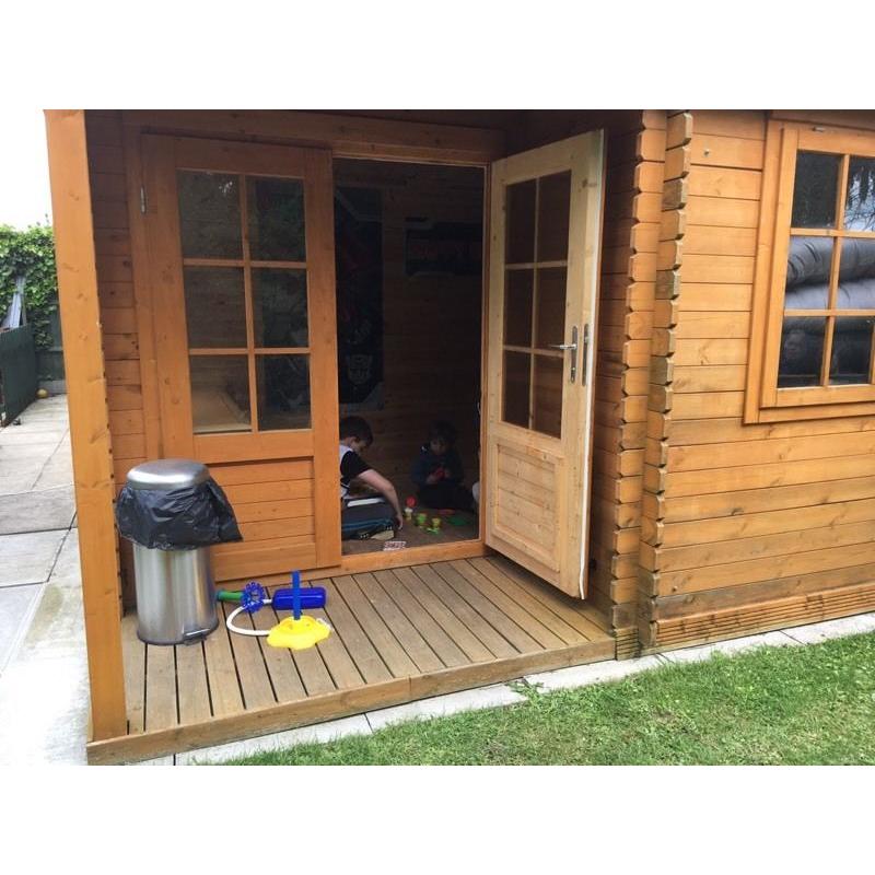 Summer House 4m x 3m 28mm Log Construction