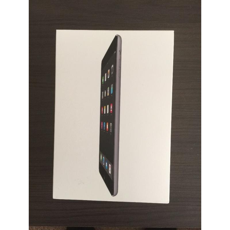 iPad mini 2 new, 16GB Wifi, black and space grey.