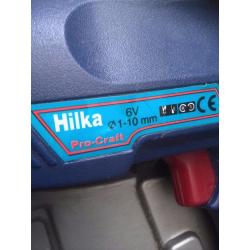 HILKA pro-craft drill 1-10mm 6V.