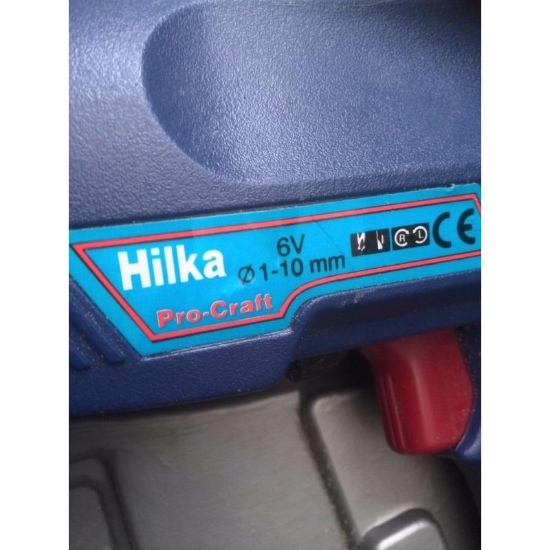 HILKA pro-craft drill 1-10mm 6V.