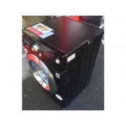 ++++ 8KG LG BLACK WASHING MACHINE INCLUDES 12 MONTHS GUARANTEE