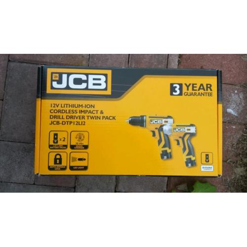JCB Lithium 18v cordless drill and driver