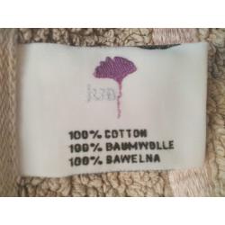 *bale* (no3) of x6 bath, lge bath + hand towel set from CHRISTY in beige and in lilac, great cond.