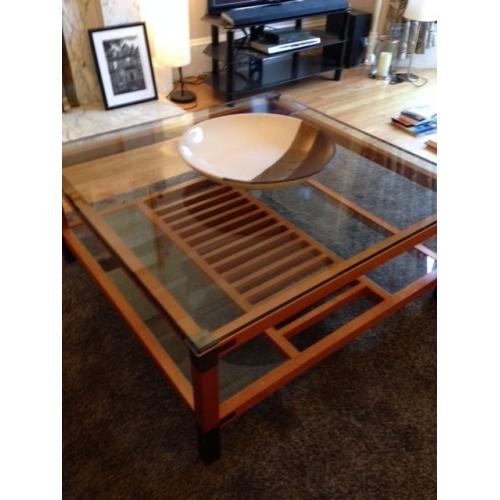 Large John Lewis Glass Coffee Table