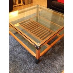 Large John Lewis Glass Coffee Table