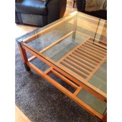 Large John Lewis Glass Coffee Table