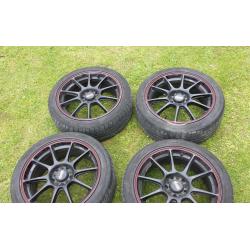 17" alloy wheels damaged