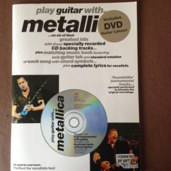 Metallica play guitar along book