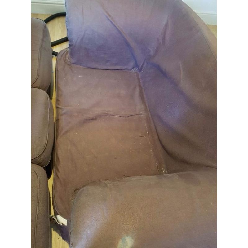 FREE SOFA'S (3 and 2 seater) TO ANYONE WILLING TO COLLECT