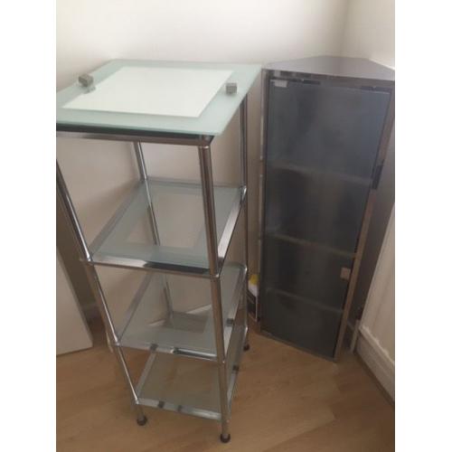 Bathroom cabinet towel storage and mirror