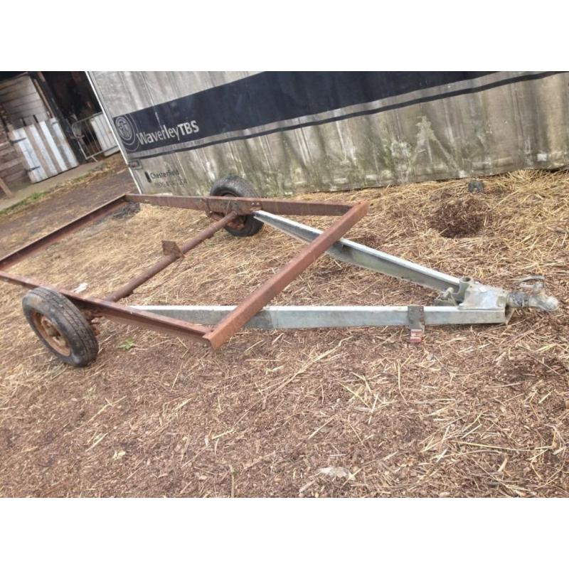 trailer chassis tows well