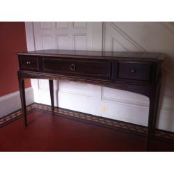Vintage Shabby Chic Large Console Hall or Dressing Table or Writing Desk / Can Deliver
