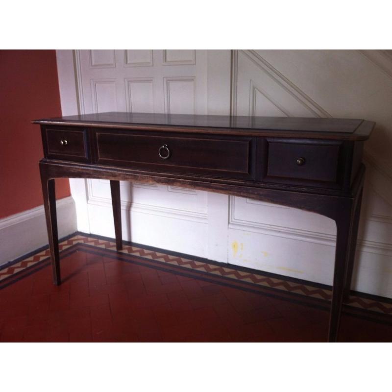 Vintage Shabby Chic Large Console Hall or Dressing Table or Writing Desk / Can Deliver
