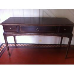 Vintage Shabby Chic Large Console Hall or Dressing Table or Writing Desk / Can Deliver