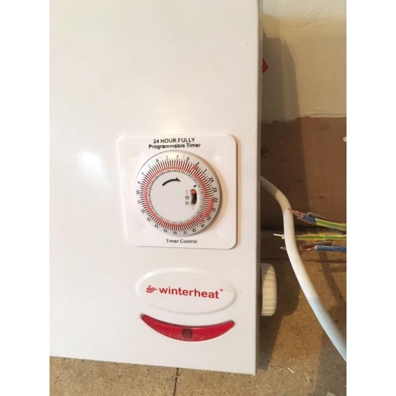 2 x electric heaters for sale