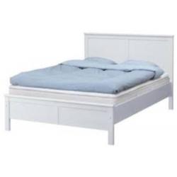 Ikea King size bed with memory foam mattress