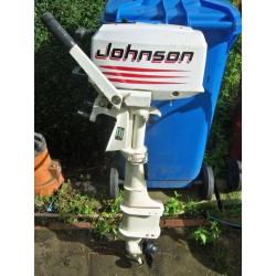OUTBOARD JOHNSON 4HP LONGSHAFT