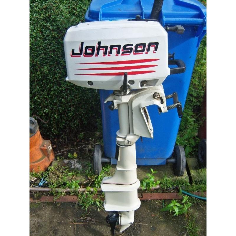 OUTBOARD JOHNSON 4HP LONGSHAFT
