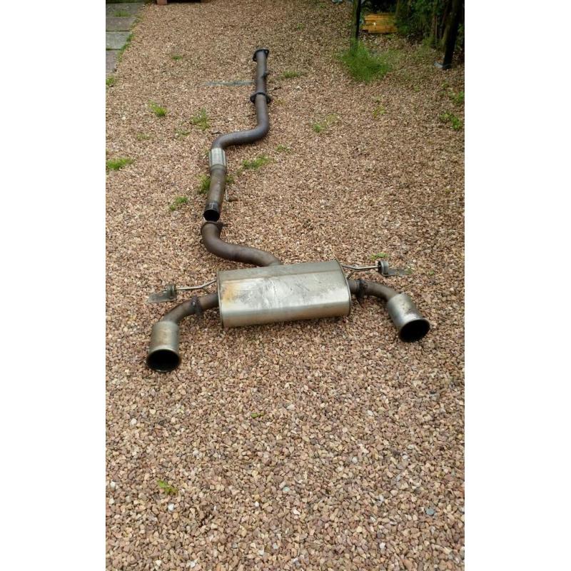 Focus st 225 moongoose exhaust