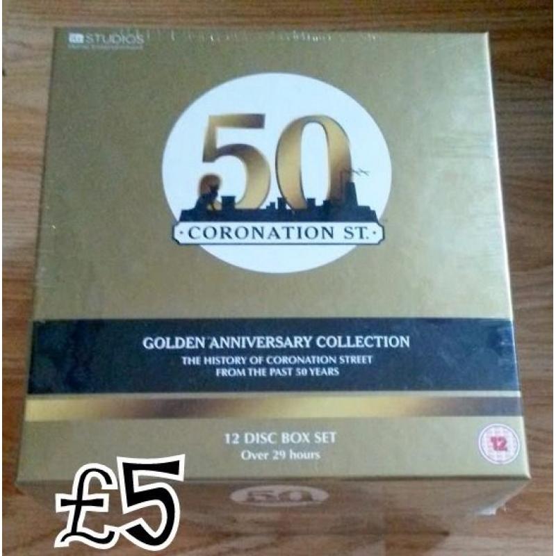 ***BRAND NEW*** Coronation Street 50th Anniversary DVD box set