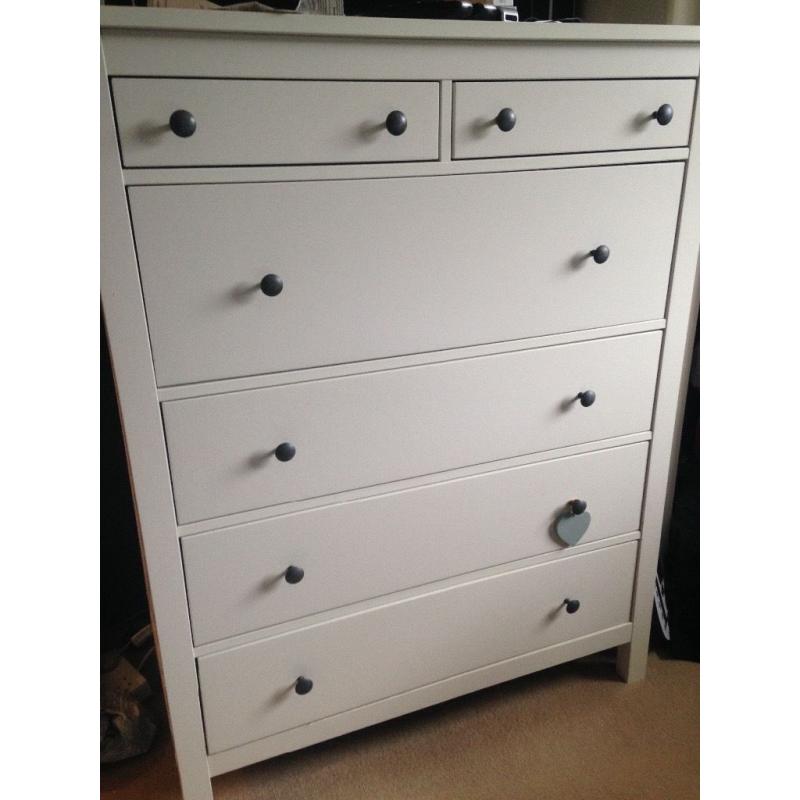 IKEA Hemnes large 6 drawer chest of drawers