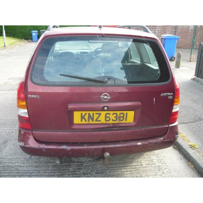 Vauxhall Opel Astra estate 1.7 diesel