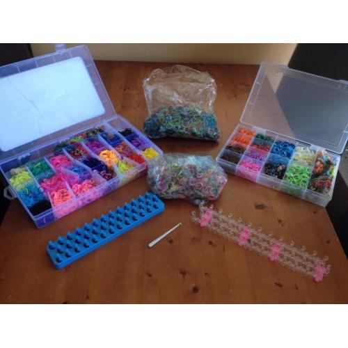 Loom bands.