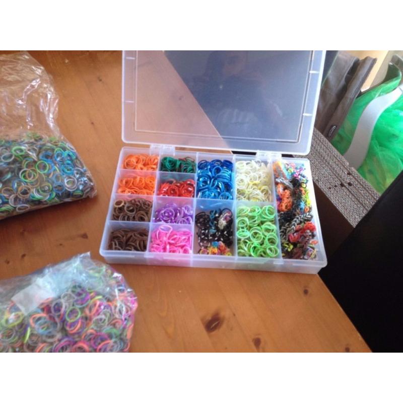 Loom bands.
