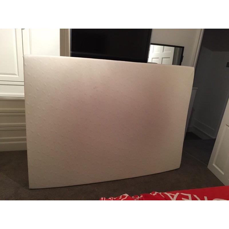 Double memory foam mattess