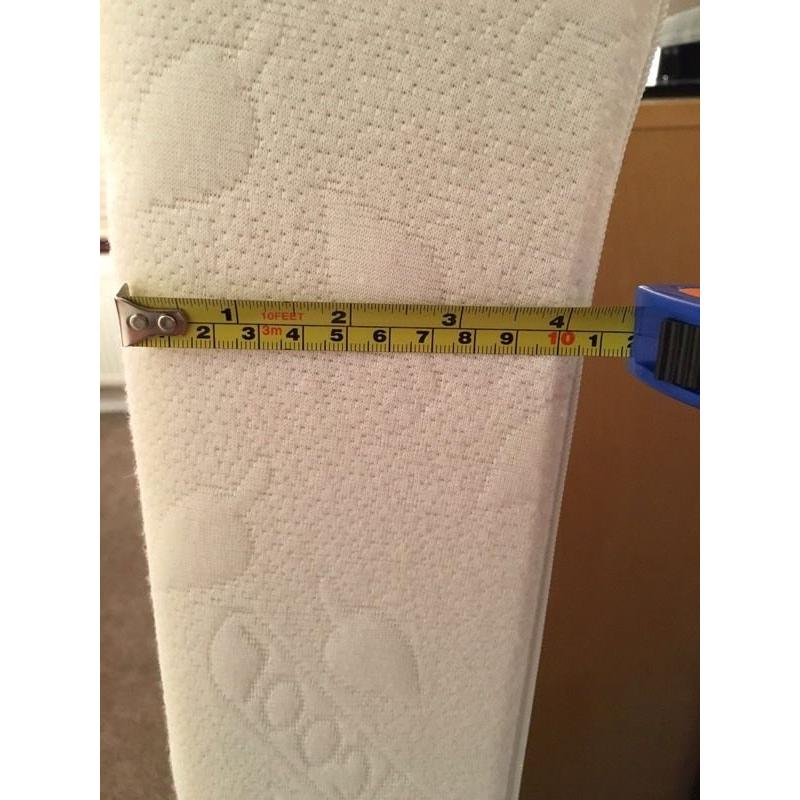 Double memory foam mattess